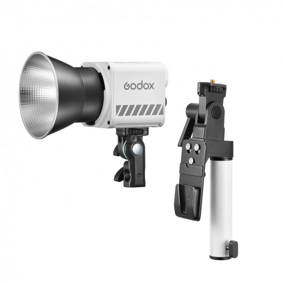 Godox ML60II BI Portable LED Light with AK-B02 Holding Handle & Battery Support Kit